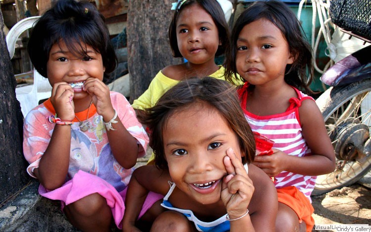 Sea Gypsie children Phuket